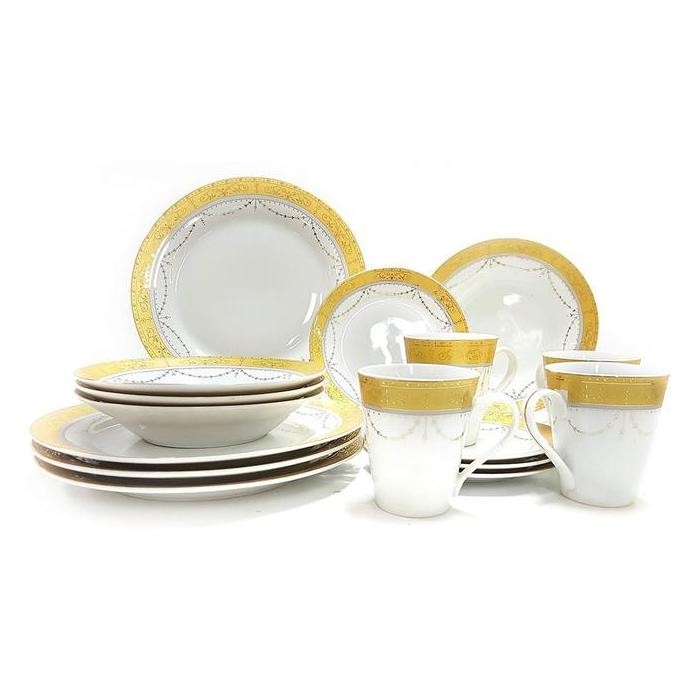 

Terlaris Gosend Aja Peralatan Makan Set / Dinner Set Vicenza Padi D16