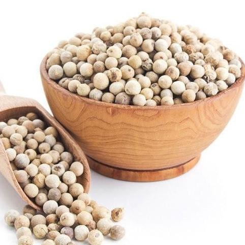 

><><><] Lada Putih Utuh 100gr/ Merica Biji / White Pepper Whole / Merica Putih