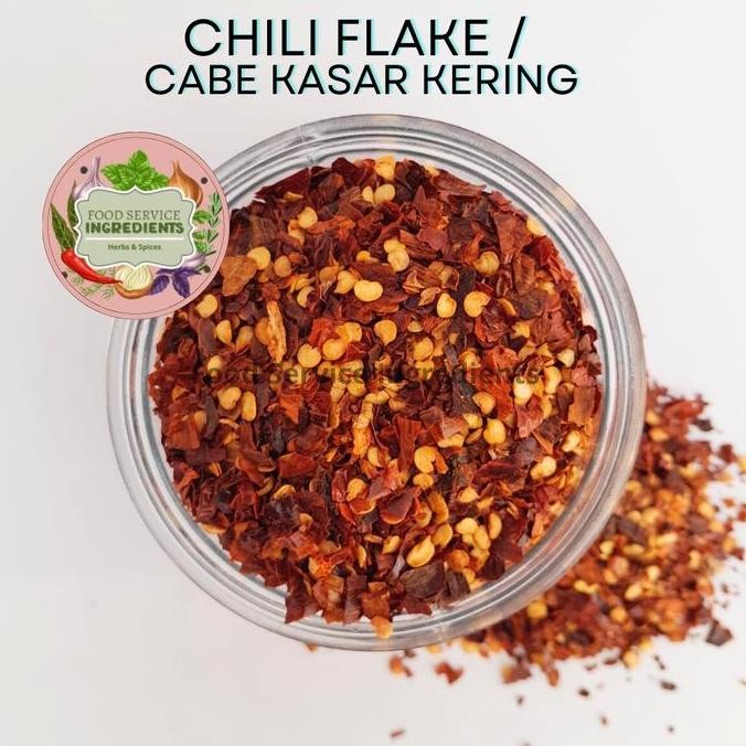 

Produk Unggulan] Chili Flake 25gram / Cabe Kasar