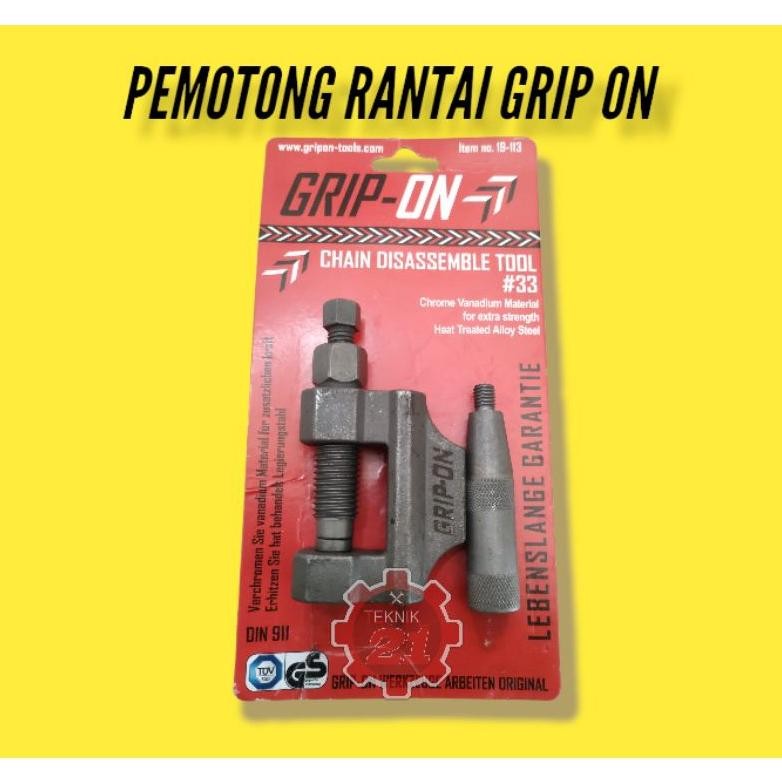 PEMOTONG RANTAI #33 GRIP ON ALAT POTONG RANTAI MOTOR CHAIN DISASSEMBLE TOOL GRIP ON GRIP ON PEMOTONG