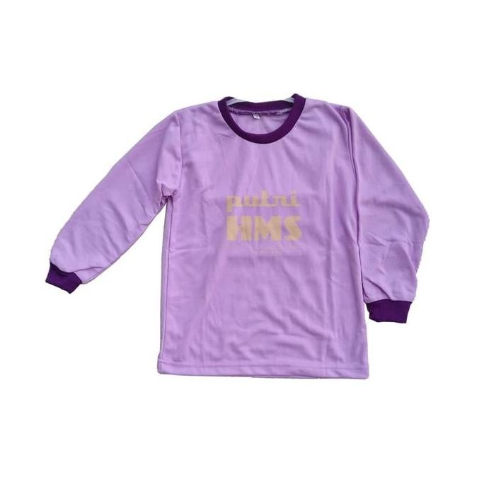 seragam olahraga PAUD TK ungu muda - ungu tua LM