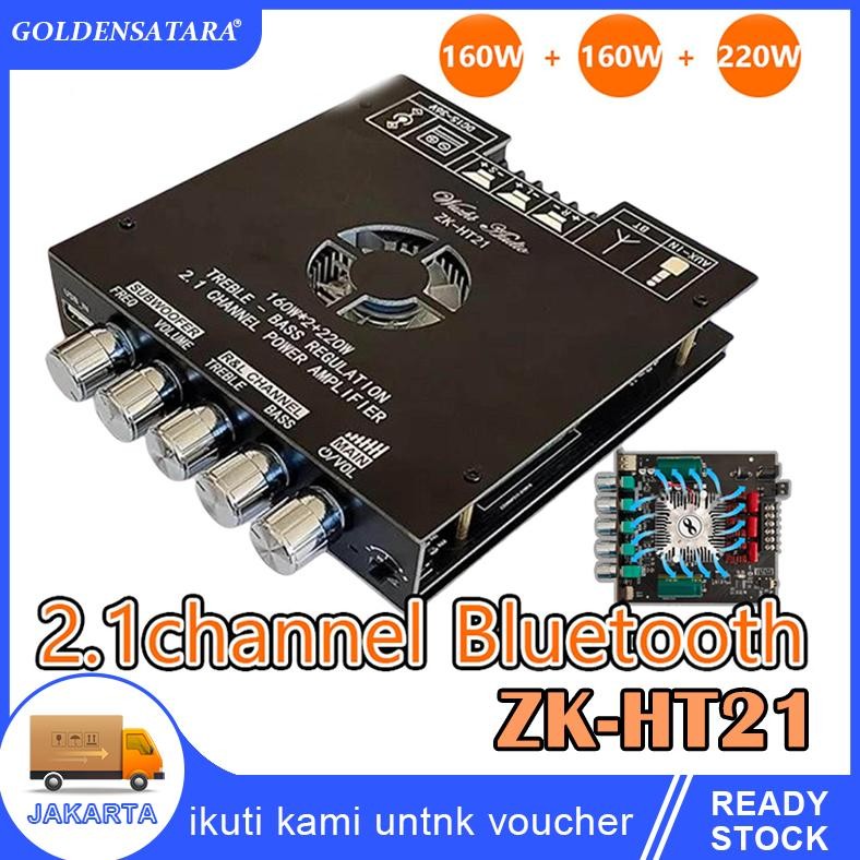 Audio Stereo Bass Power Amplifier Board ZK-TB21 ZK-HT21 ZK-MT21 ZK-502MT TPA3116D2 Bluetooth 5.0 50W