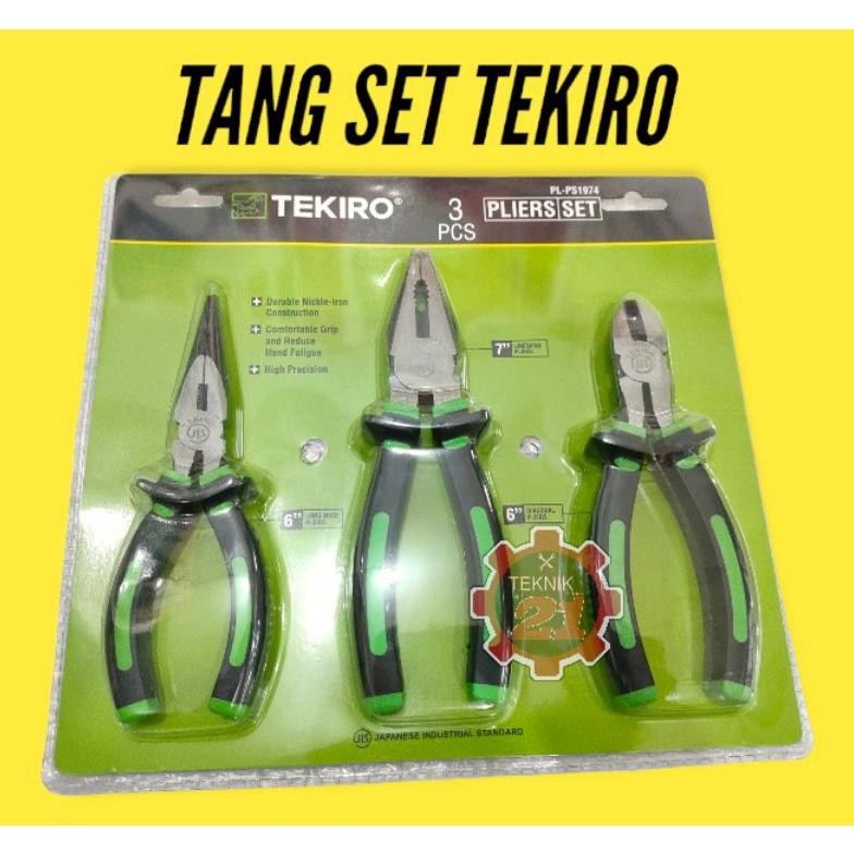 TANG TEKIRO 3 PCS TEKIRO TANG SET TANG TEKIRO SET