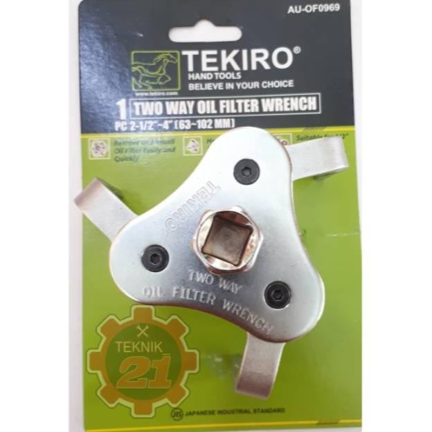 TWO WAY OLI FILTER WRENCH KUNCI FILTER OLI MOBIL TEKIRO