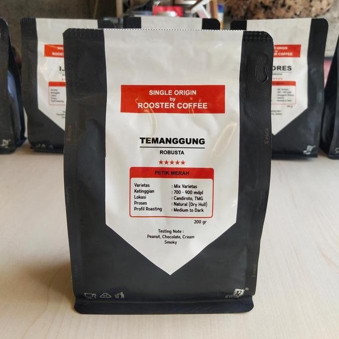

populer] Kopi Robusta Temanggung 200 gr Proses Natural Biji atau Bubuk by Roost