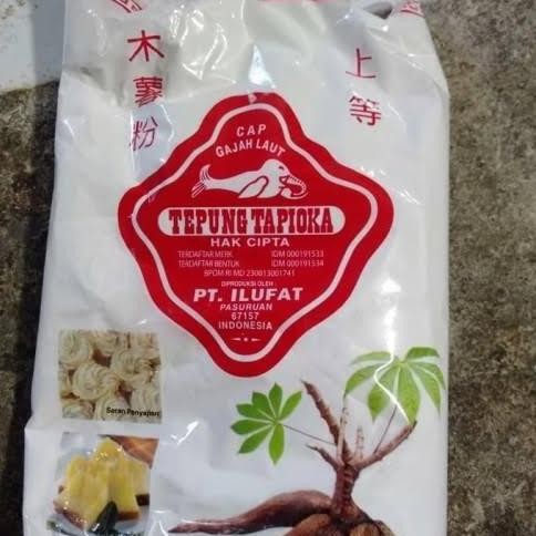 

Terlaris Tepung Tapioka / Kanji Cap Gajah Laut - 500 Gr