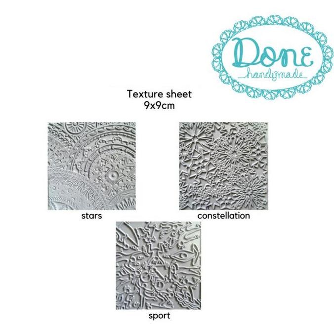 

TERMURAH - Cernit texture sheet lembar tekstur clay lembar cetak ukir clay grey