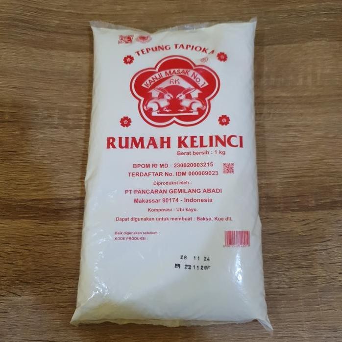 

Terlaris Rumah Kelinci Tepung Kanji 1Kg