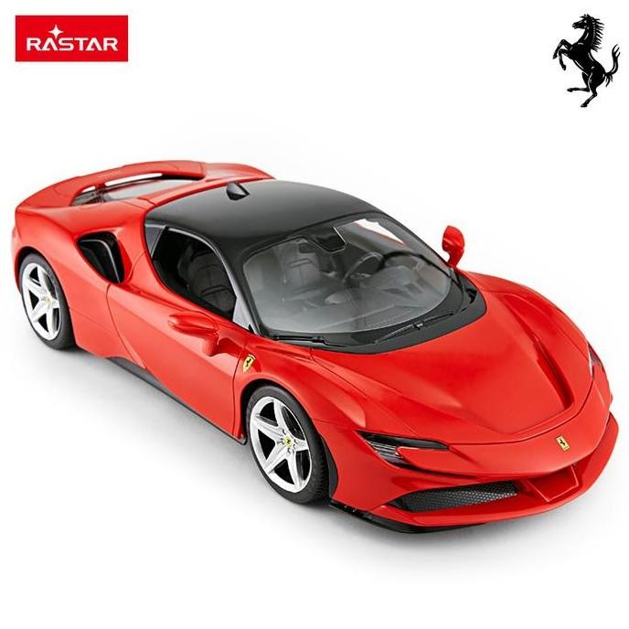 Terjangkau Rastar Rc Ferrari Sf90 Stradale 1/14 Scale
