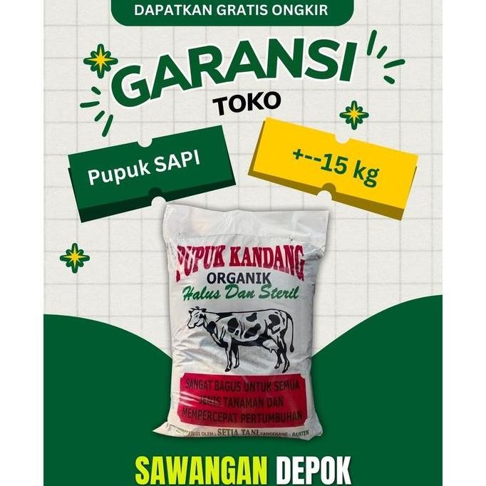 

Terlaris Pupuk Kandang Organik Sapi Grosir Pondokgede