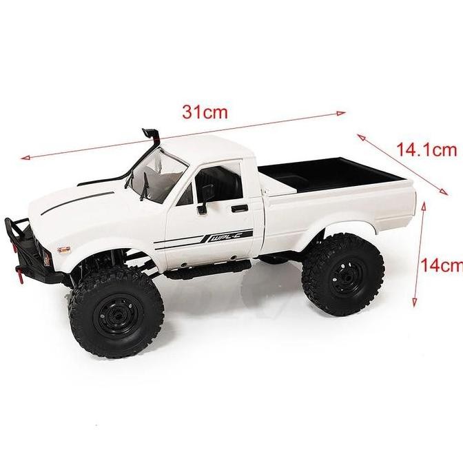 Terjangkau Rc Mobil Remot Wpl 1:16 C24 C24-1 Rc Offroad 4Wd 2.4Ghz Full Propo Rtr