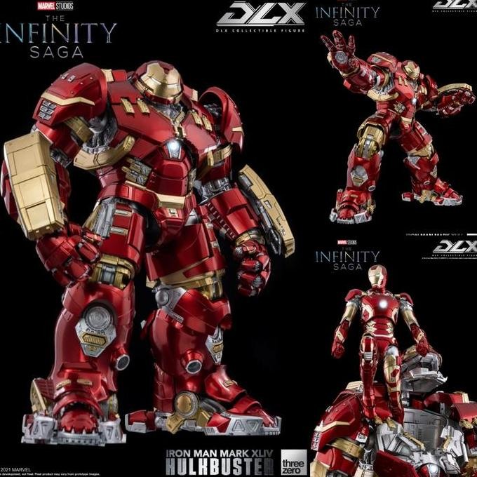 Threezero 3Z0248 1/12 Iron Man Mark 44 Hulkbuster DLX Figure