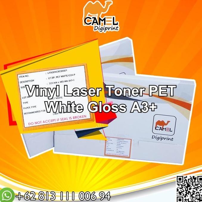 

Sticker Vinyl Laser Camel Digiprint Gloss,Matte&Transparan - GROSIR
