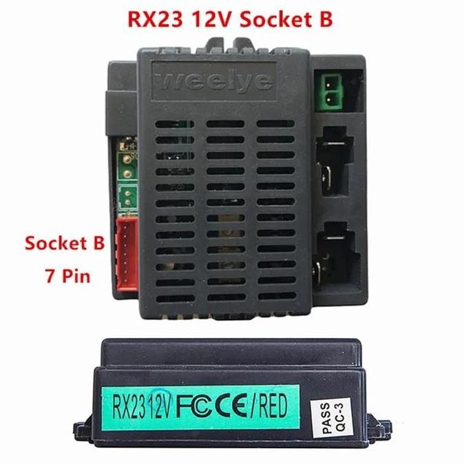 Diskon Remot Receiver Weelye Rx23 12V 7Pin Fc Ce Soket A / Soket B Remote Tx1