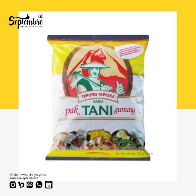

Terlaris Tepung Tapioka Pak Tani Gunung 500 Gram Tepung Kanji Tepung Singkong