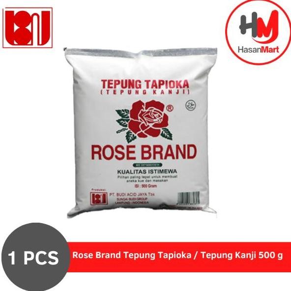 

Terlaris Rose Brand Tepung Tapioka / Tepung Kanji 500 Gram [1 Pcs]