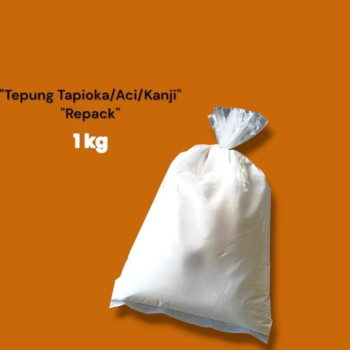 

Terlaris Tepung Tapioka/Aci/Kanji Repack -1Kg