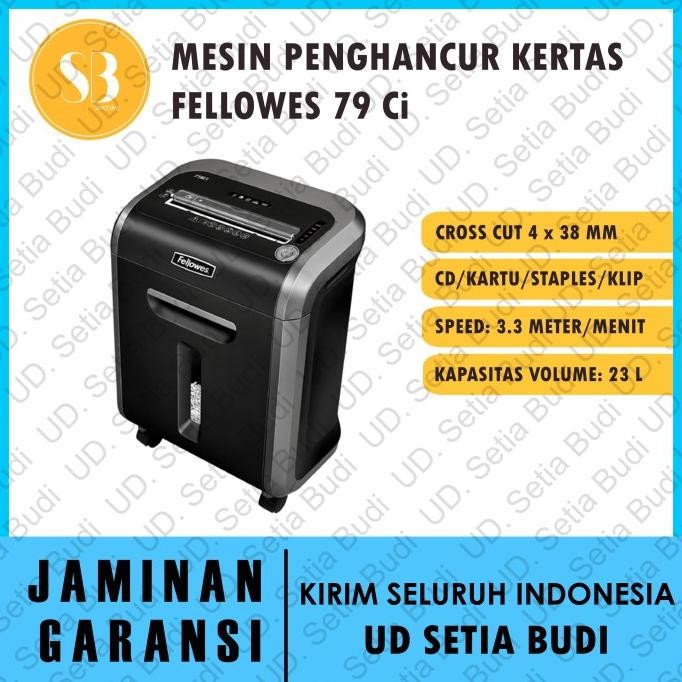 

Mesin Penghancur Kertas Fellowes 79 Ci Paper Shredder 79Ci