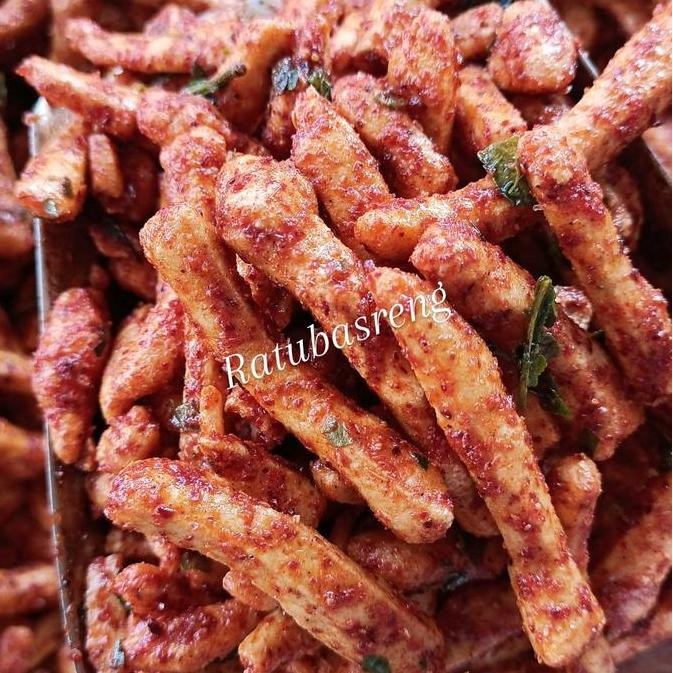 

Basreng Pedas Exstra Daun Jeruk Isi 500 Gram - Snacks, Food