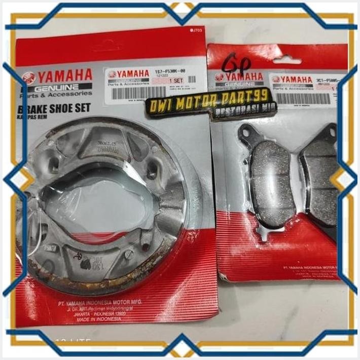 [SKD] KAMPAS REM BELAKANG YAMAHA MIO SMILE MIO SPORTY YAMAHA ORIGINAL