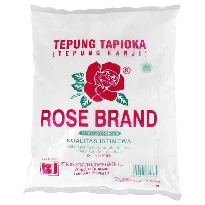 

Terlaris He7 Tepung Tapioka Rose Brand 500Gr / Tepung Kanji