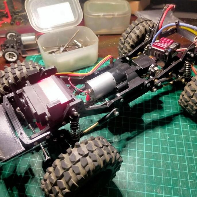 Miliki Chassis Rc Offroad Adventure Mn Wpl 3D Print Lcg