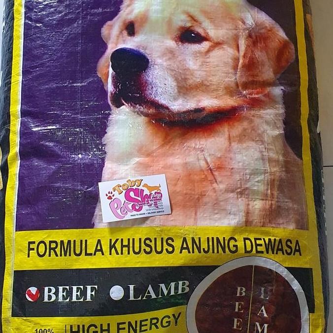TERBARU - NICE DOGFOOD BEEF 20KG