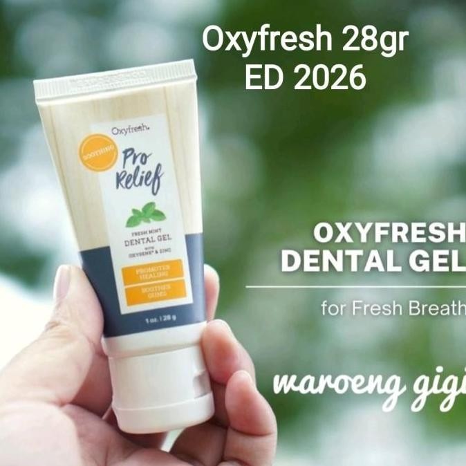Oxyfresh Dental Gel 1oz 28gr Oxyfresh Pro Relief  waroeng gigi
