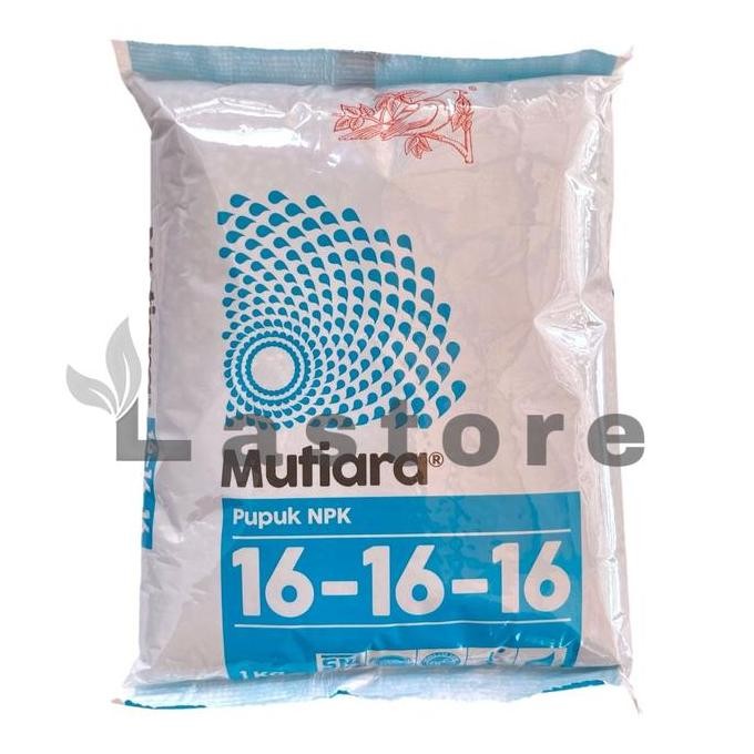 

Terlaris Pupuk Npk Mutiara 16 16 16 Meroke Kemasan Pabrik 1 Kg