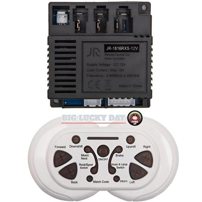 Miliki Remot Receiver Jr-1816Rxs-12V Mobilan Aki Remote Modul Kotak Jr1816Rxs
