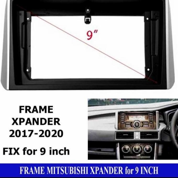 HARGA DISC - frame mitsubishi xpander 9 inch tv mobil android