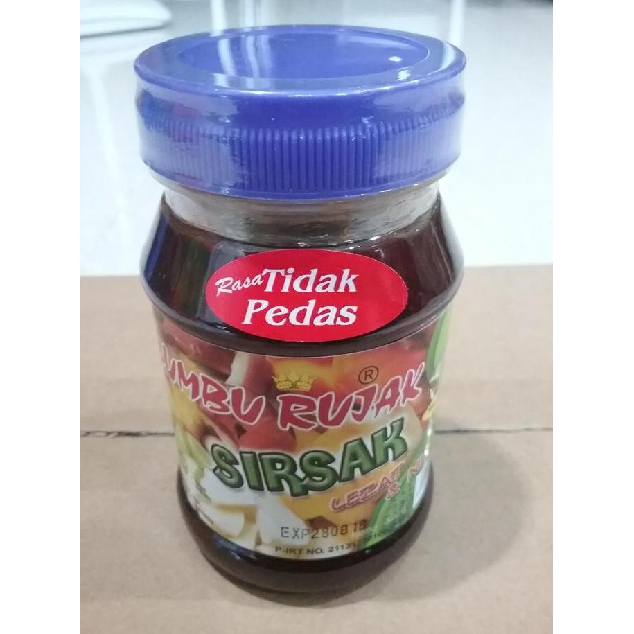 

bumbu rujak buah sirsak terasi khas binjai