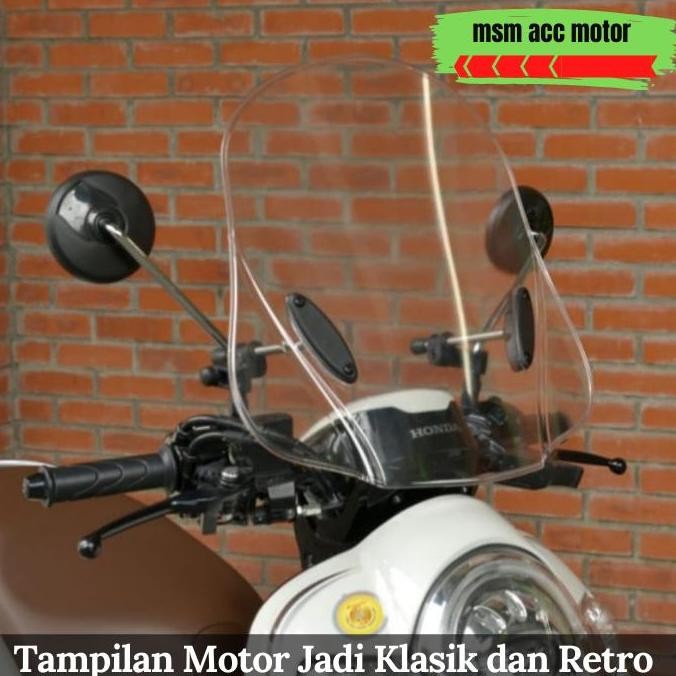 Promo Spion Scoopy Genio Beat Street Beat Model Bulat Centro Original TGP COD