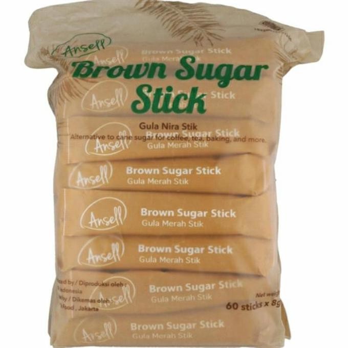 

Brown Sugar Stick/Gula Merah Halos Stick @60 sachet