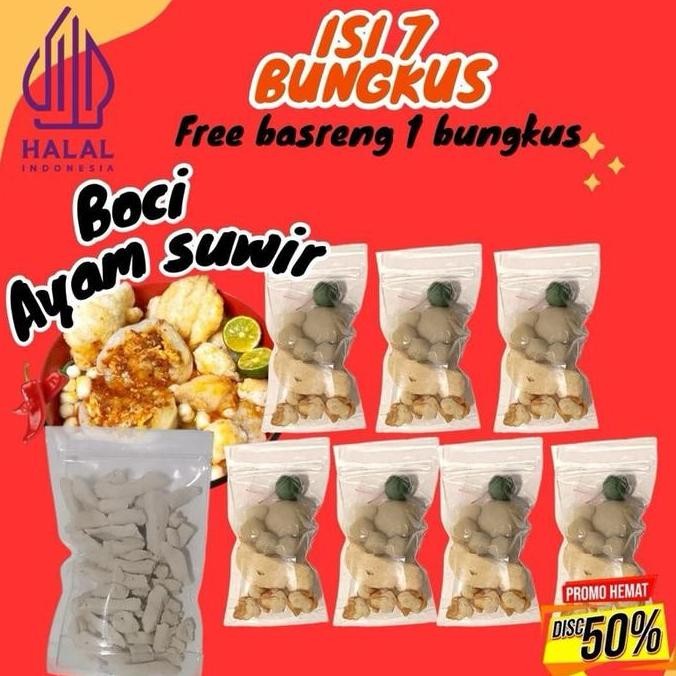 

baso aci ayam suir pedas isi 7 bungkus by bociseuhah Cuanki Makanan Instan