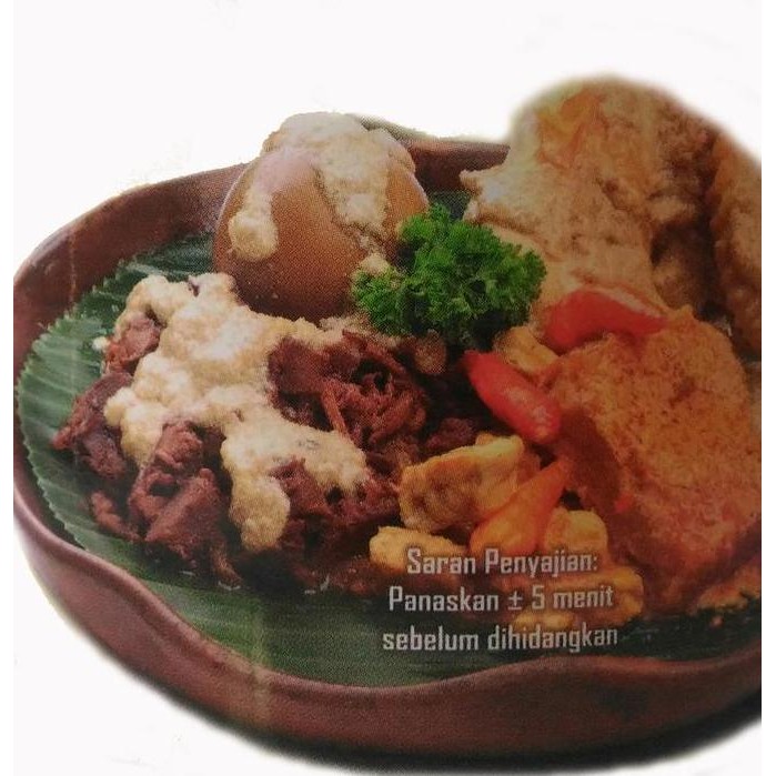 

Gudeg Kaleng Bu Tjitro Paket Komplit