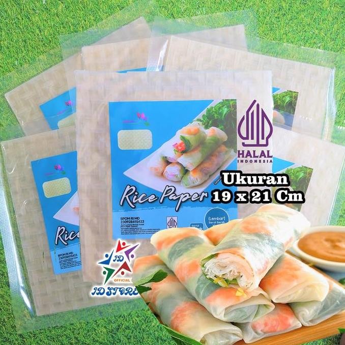 

JAVA Kulit Lumpia Rice Paper Bentuk Kotak - halal