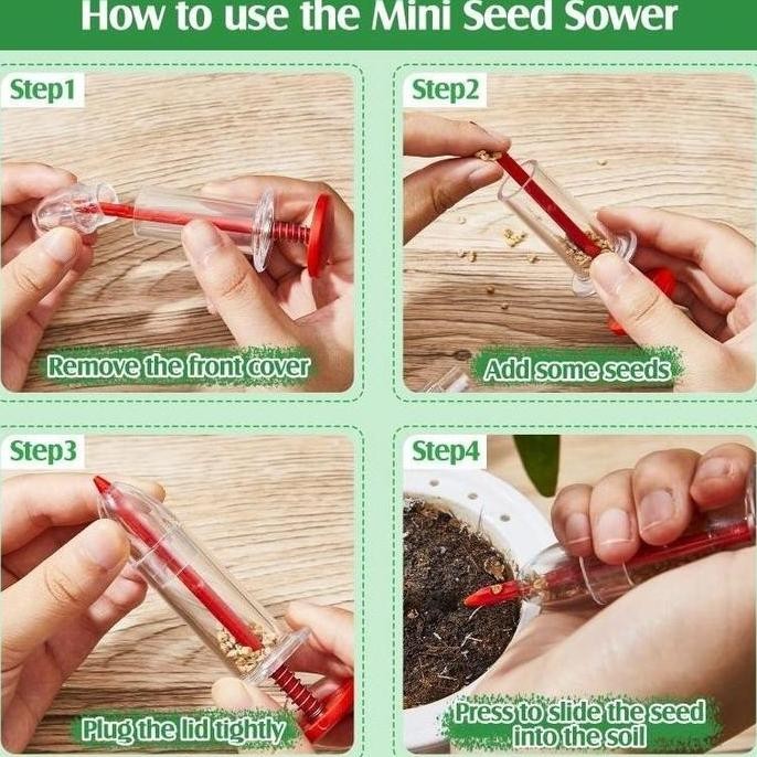 

Terlaris Premium [Cod] Alat Semai Bibit Cabe Alat Tanam Biji Bijian Alat Tanam Plastik Alat Semai Benih Kecil Seed Planter Mini Utk Gandum Cabai