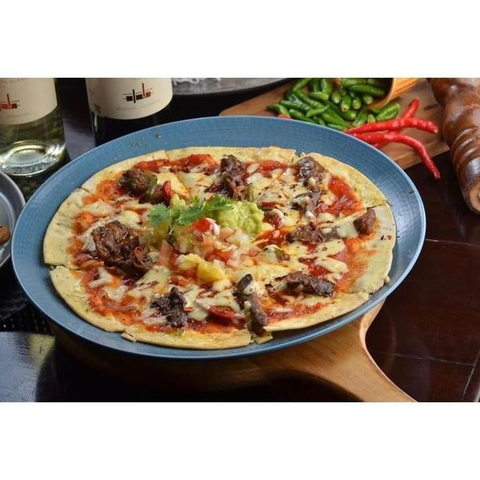 Piring Makan Cafe - Dinner Plate Cubus - BLUE / BIRU