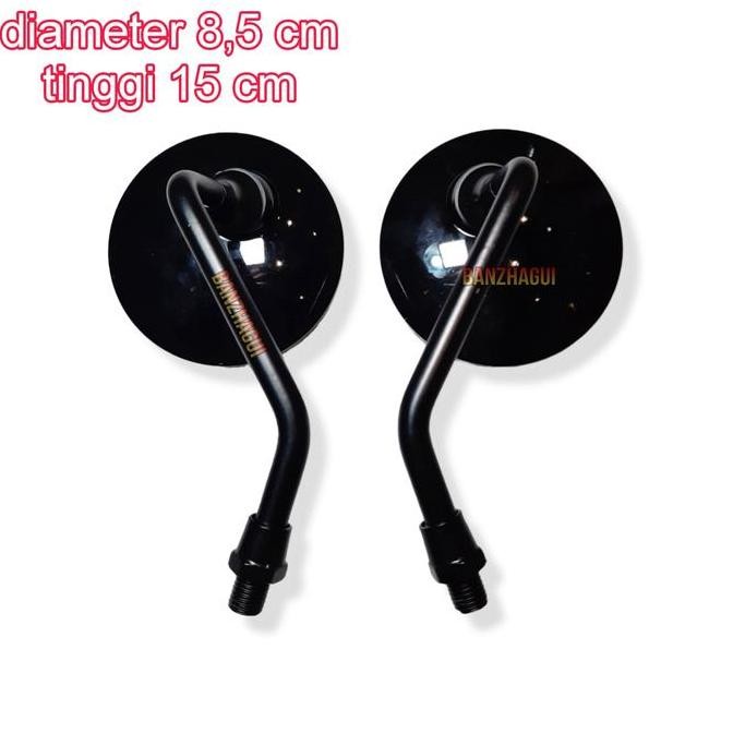 Promo Spion bulat mini pendek cembung variasi motor klasik COD