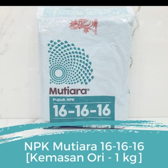 

Terlaris Pupuk Npk Mutiara 16 16 16 Packing Per Kg, Asli Original