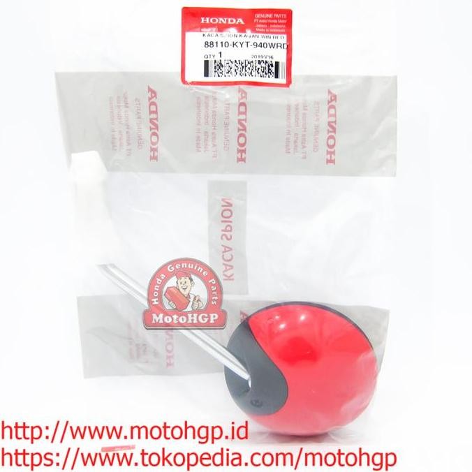 Promo Spion Kanan Scoopy (88110-KYT-940WRD) Merah COD