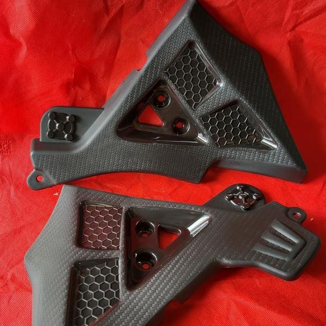 Promo TUTUP CHASIS WR 155 TUTUP RANGKA WR 155 COVER CASIS WR 155 CARBON COD