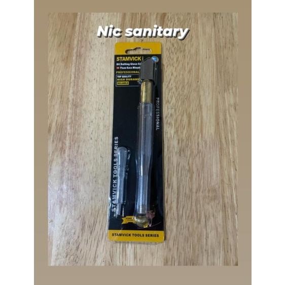 PJ Pisau Piso Potong Kaca STAMVICK / Alat Pemotong Kaca STAMVICK