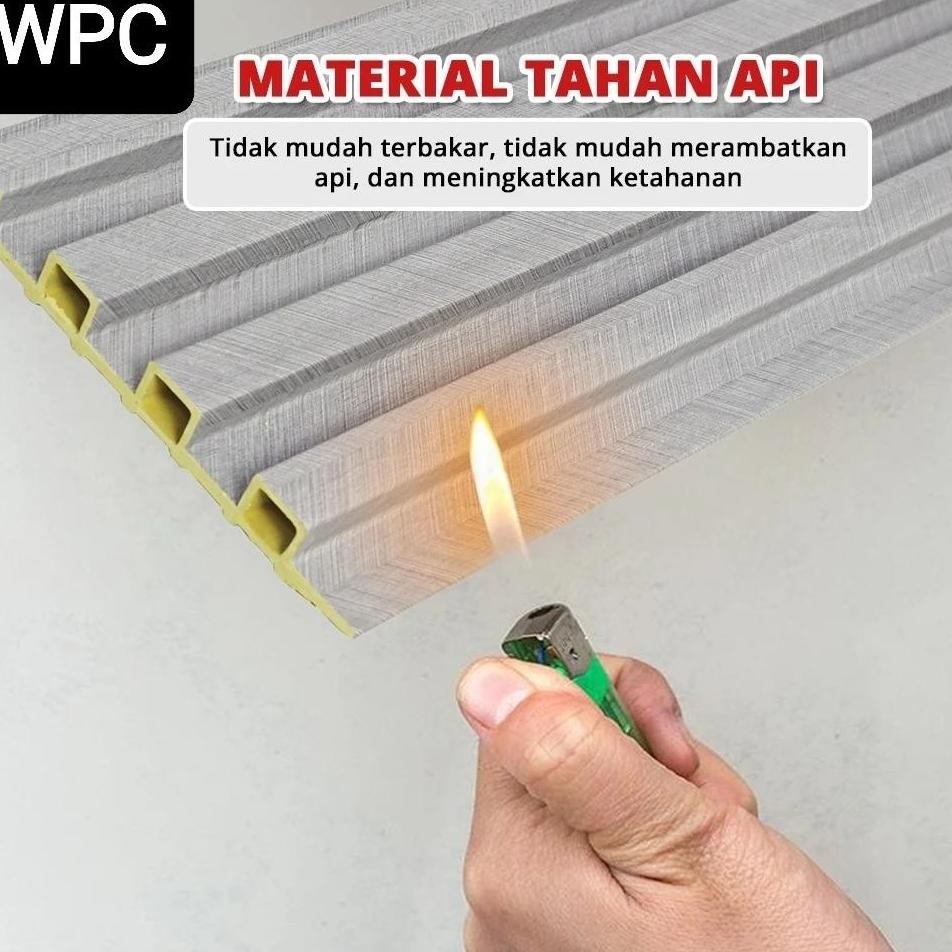 WPC WALL PANEL/ WOOD PANEL WPC PANJANG 96CM