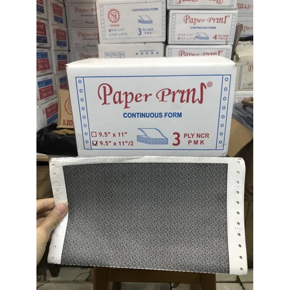 

Paper Print Form 9.5 X 11/2 3 Ply Khusus Slip Gaji Kertas Constinous [Ready Stok]