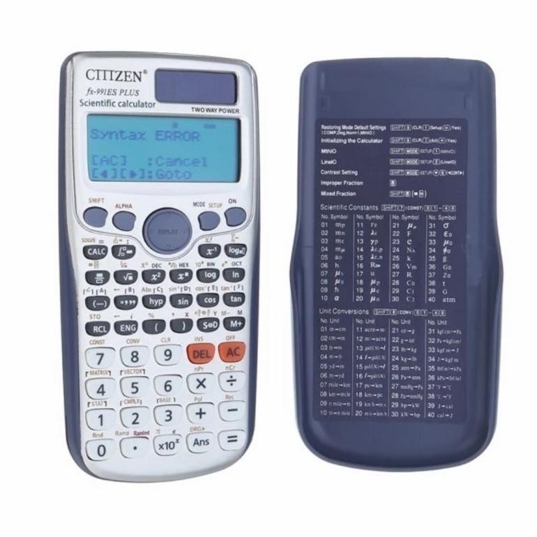 

Paling Laris Dh-68 Gtttzen Fx-991Es Plus Kalkulator Sekolah Scientific Calculator Kuliah Viral