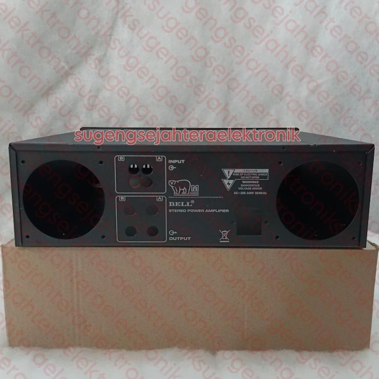 Sa-324 Promo Spesial Box Power Amplifier Bell M-270 Box Bell M 270 Kotak Kosong Besi Alumunium Box A