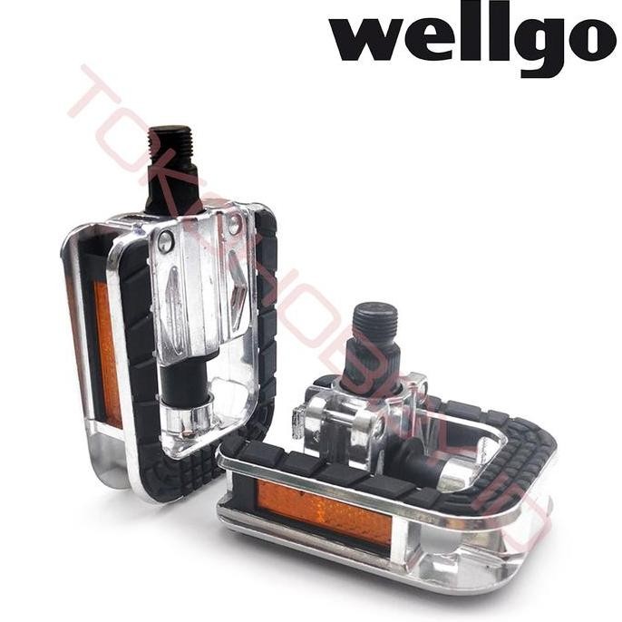 Terlaris Pedal Sepeda Lipat Seli Folding Bike Anti Selip Wellgo K1155 Nwl-304 Ready Stok