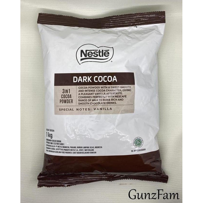 

Nestle Dark Cocoa Chocolate 1kg Nestle Professional